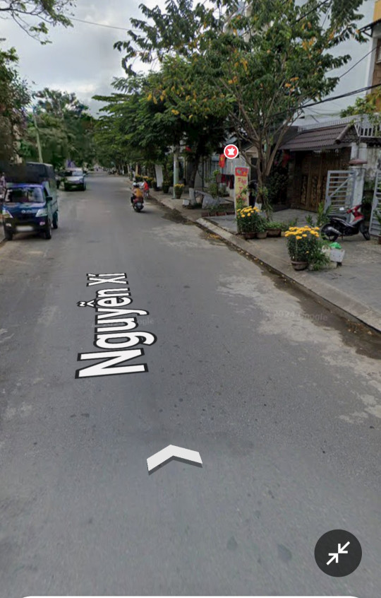 Bán nhà Nguyễn Xí, đường 7m5 - Giá 7ty350 TL