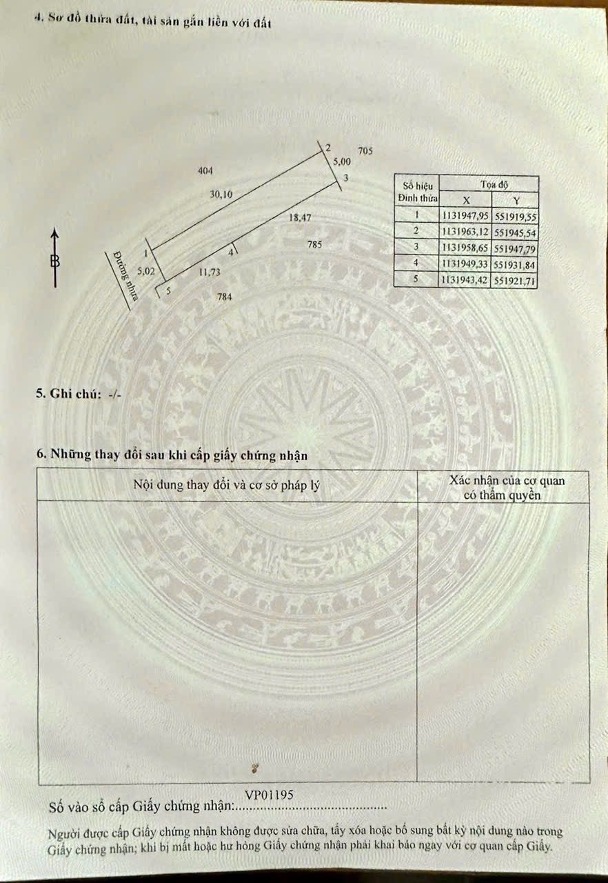 Bán đất 150.0m² ngang 5.0m giá 1.8 tỷ tại Đường Nhựa Phường Phước Hậu