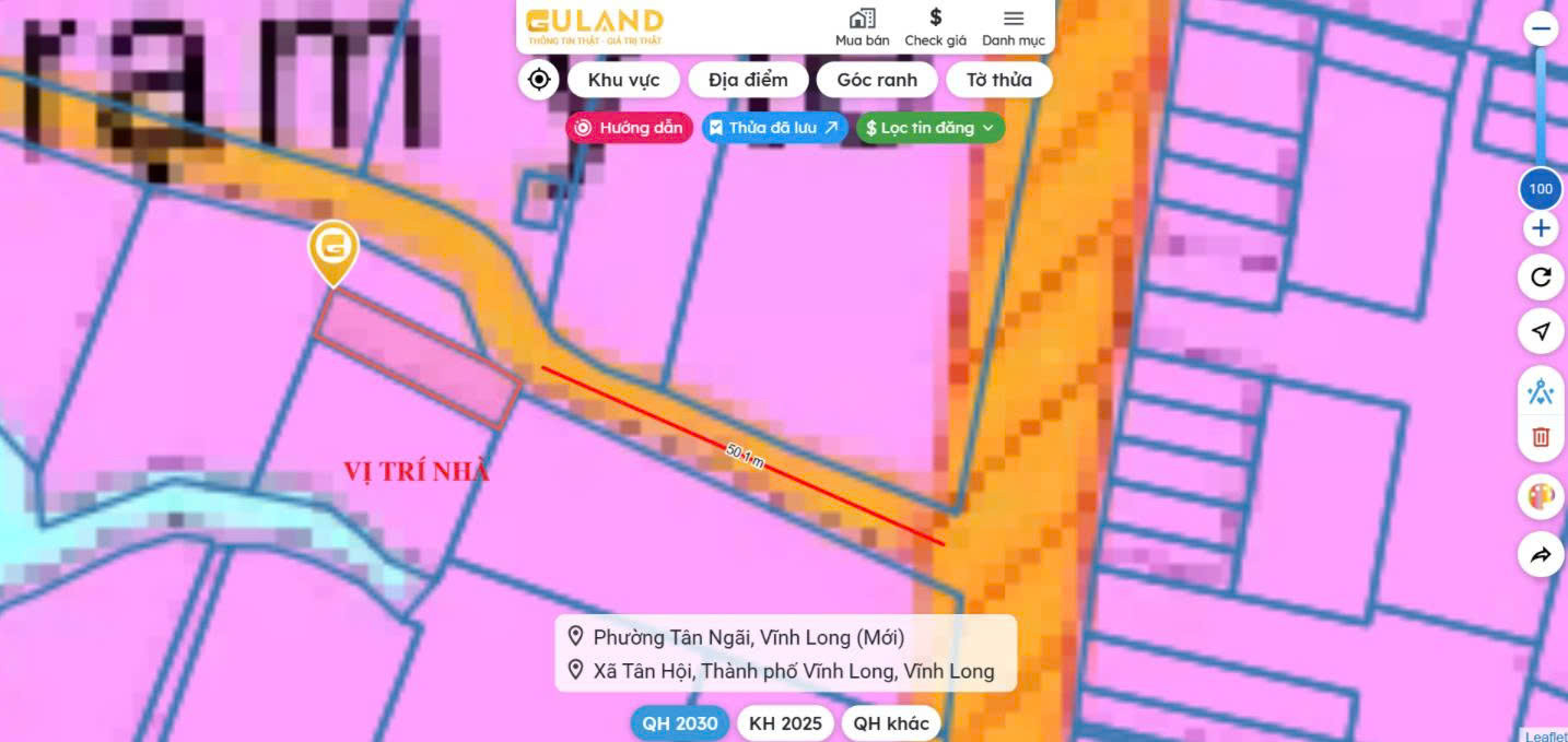 Bán nhà 146.2m² ngang 6m giá 1.32 tỷ Phường Tân Ngãi