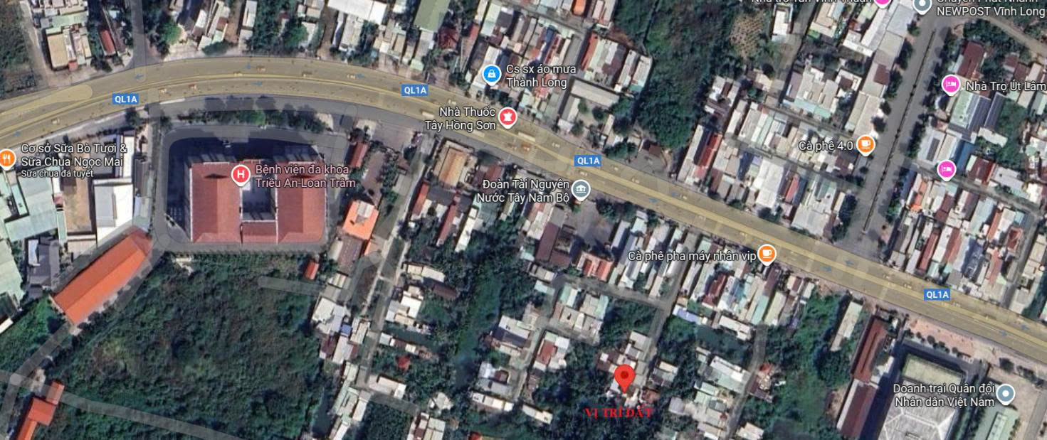 Bán đất 297.3m² ngang 10m giá 2.97 tỷ Phường Tân Ngãi