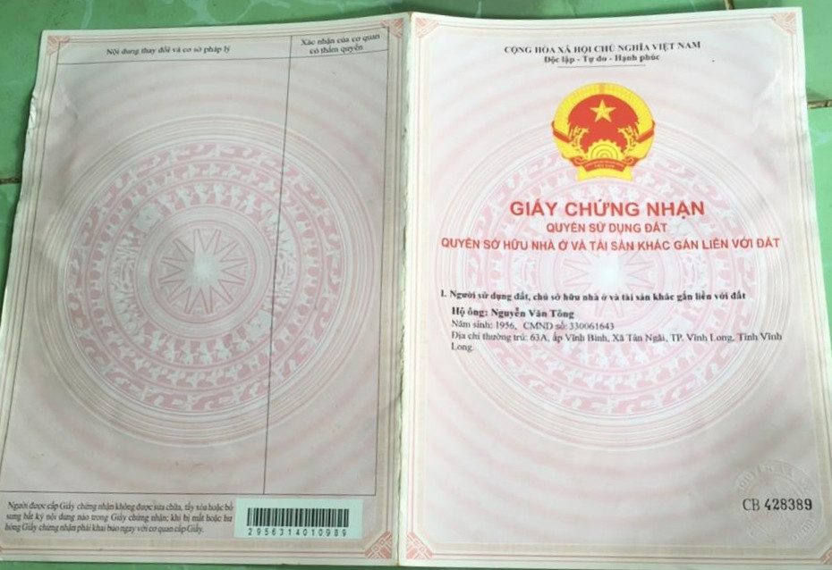 Cần bán đất mặt tiền có thổ cư, đường Huyện 10, phường Tân Ngãi