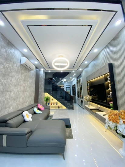 Bán nhà Nơ Trang Long - 47 m2 - 5 tầng - HXH - sổ Vuông - 4 PN - PL Chuẩn - 7.89 tỷ