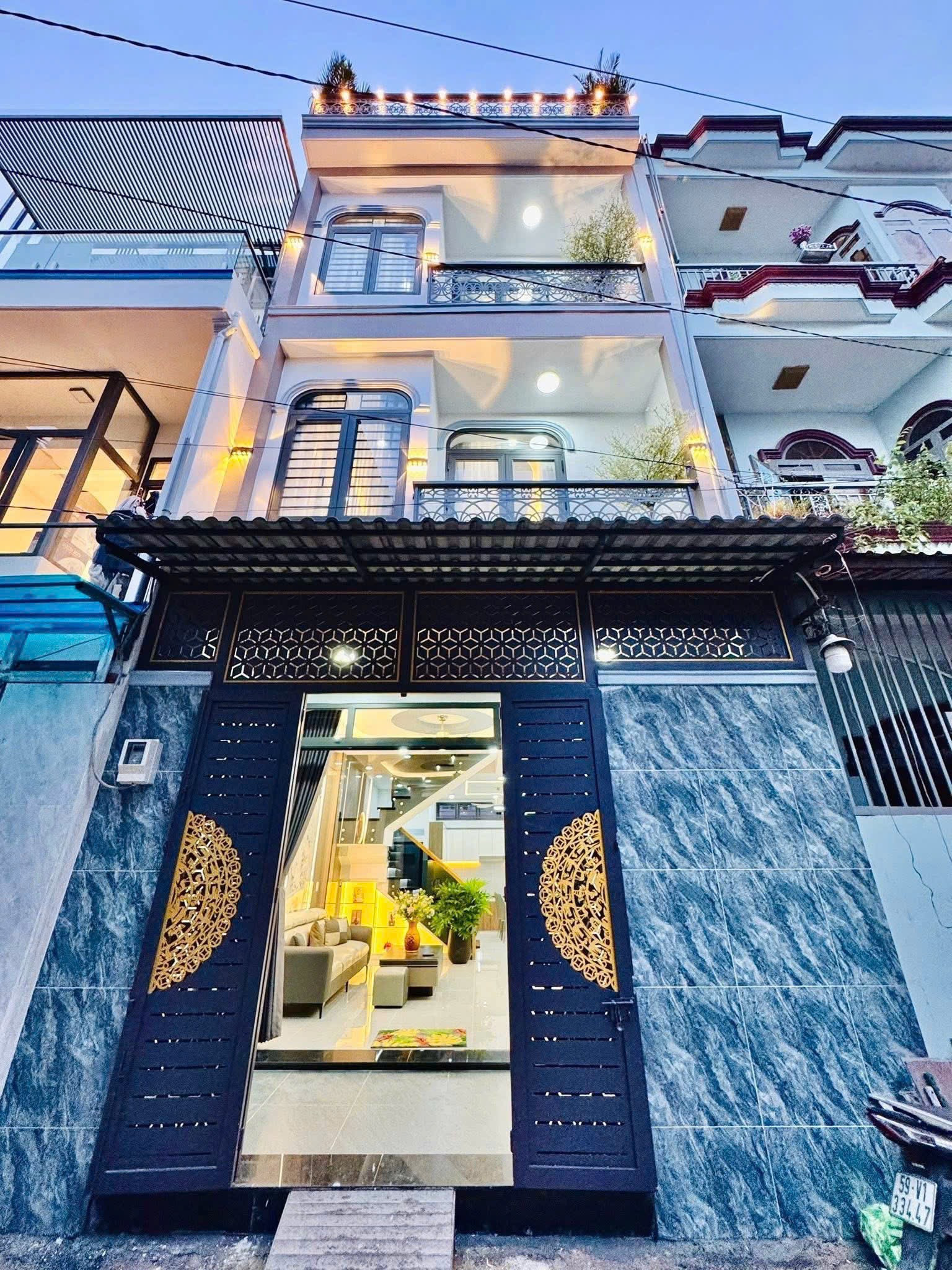 Bán nhà hẻm xe hơi 5m đường Nơ Trang Long, Phường 13, Bình Thạnh, 67,2m2, 4tỷ550tr