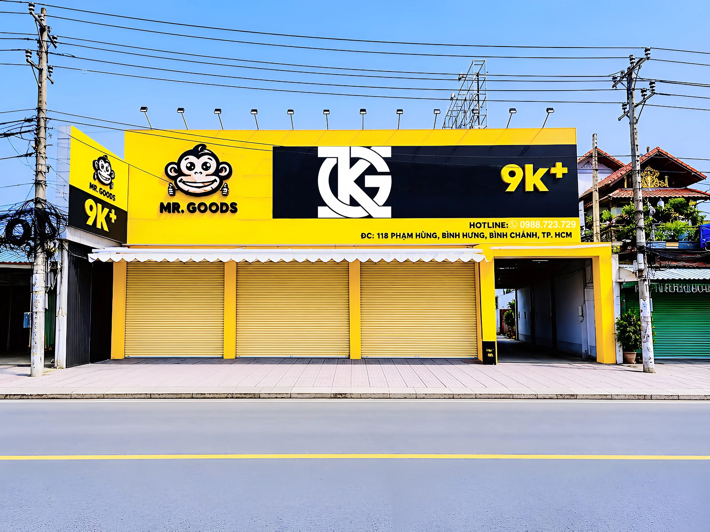 ❇️❇️ Cho Thuê Nhà Mặt Tiền: 118 Phạm Hùng - Huyện Bình Chánh - 15x74m, 2 tầng