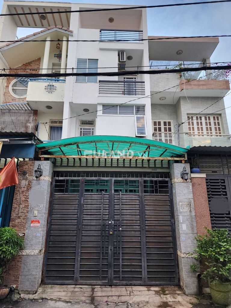💥 Nhà  4 tầng 4 phòng ngủ - Hẻm 8m đường Phạm Văn Chiêu