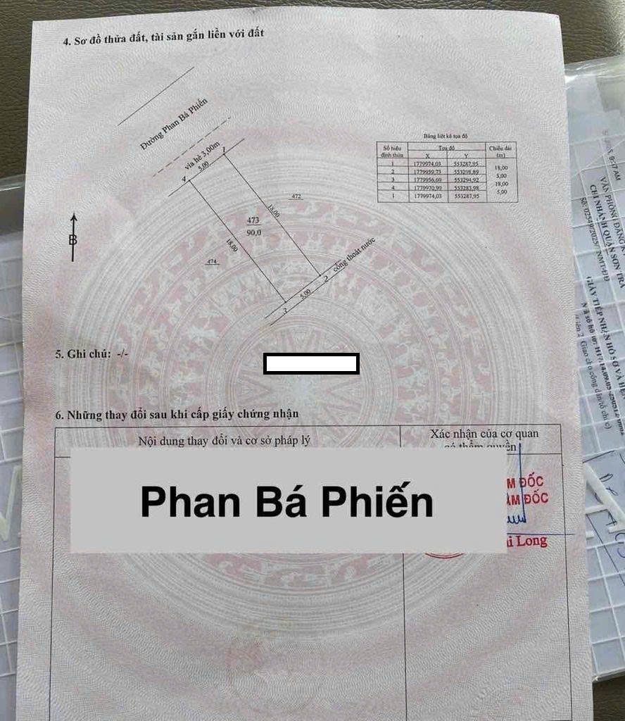 📌📌📌LÀM VIỆC TRỰC TIẾP GIÁ TỐT !!! Bán đất Phan Bá Phiến, Thọ Quang