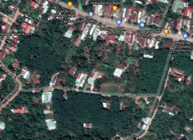 Bán  đất thổ cư 961.3m² tại đường Phan Bội Châu, Phường Hưng Chiến, Thị xã Bình Long, Bình Phước giá 1.8 tỷ