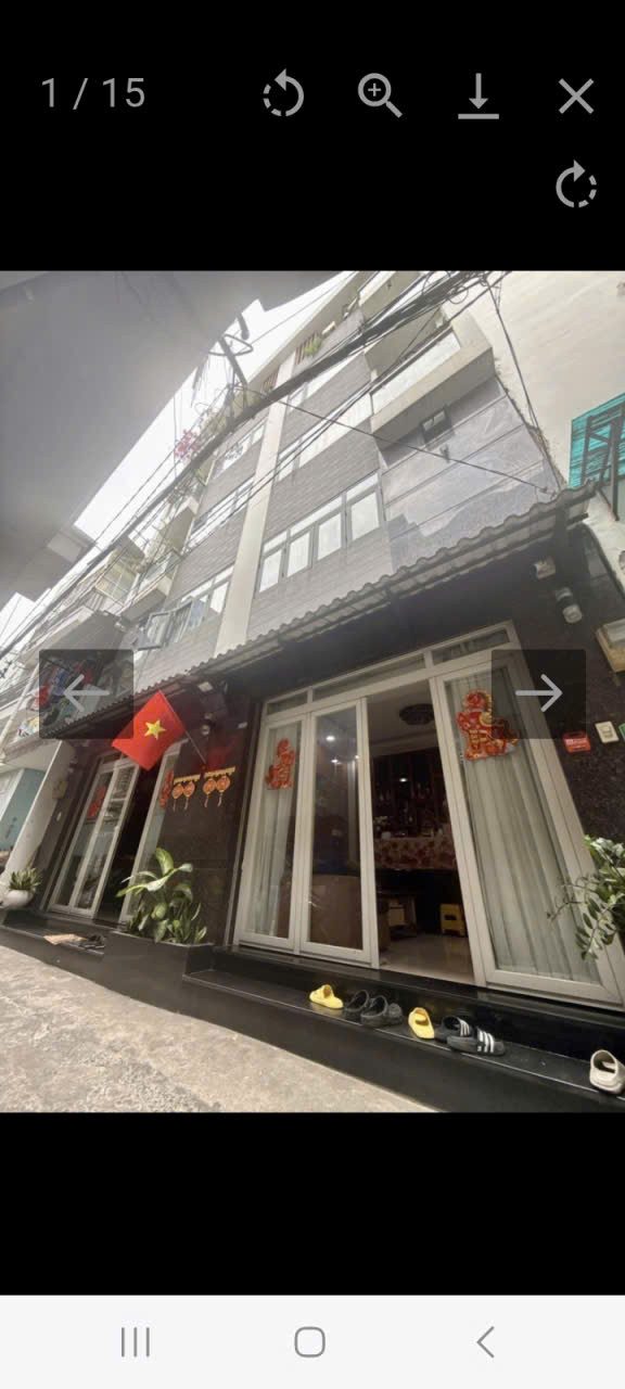 Nhà hẻm xe hơi , 65m2 , 4 lầu , Phú Nhuận , giá 11 tỷ .