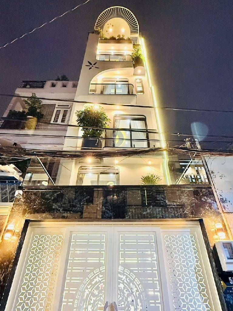 Gò vấp 6 tầng, sổ hồng riêng, hẽm xe hơi