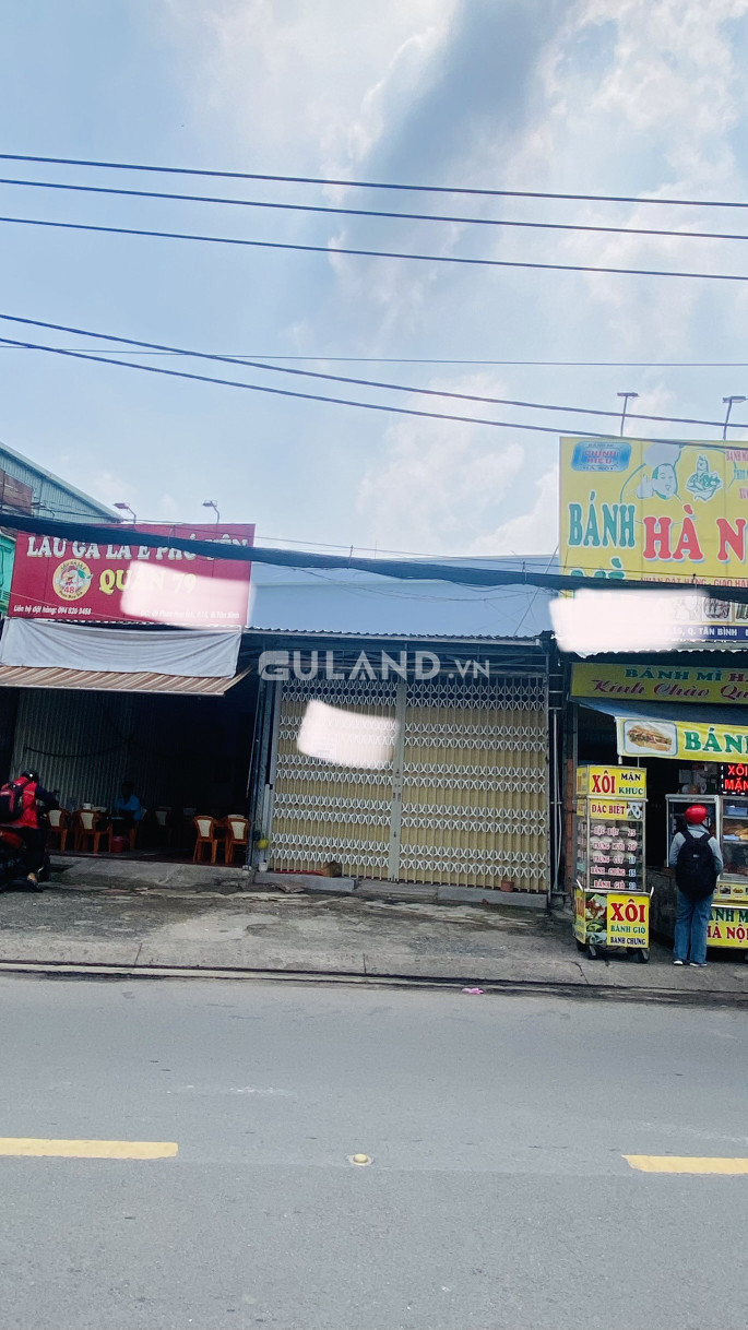 NHÀ MẶT TIỀN PHAN HUY ÍCH.DT 4X25 CÓ GÁC LỮNG