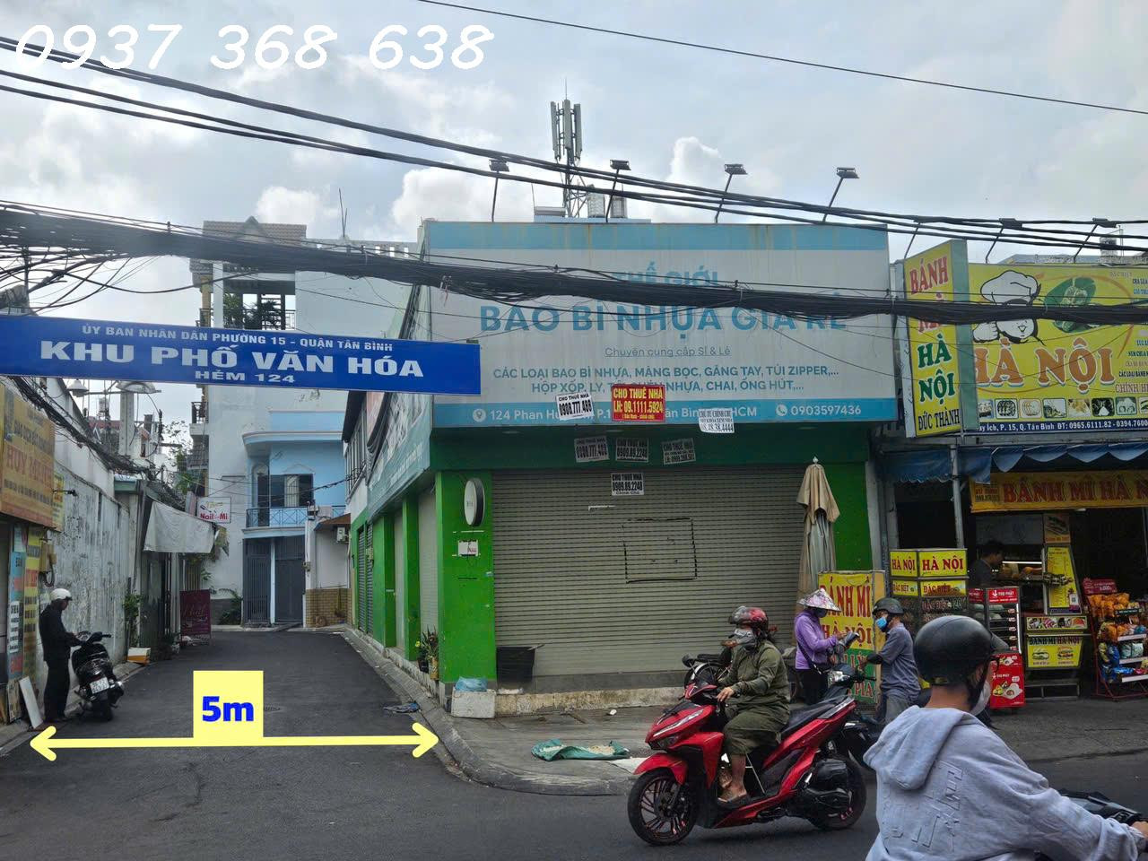 HÓT ! VỊ TRÍ VÀNG KINH DOANH - Nhà Góc 2 Mặt Tiền - Nở Hậu Đẹp Tại : Phan Huy Ích - Tân Bình