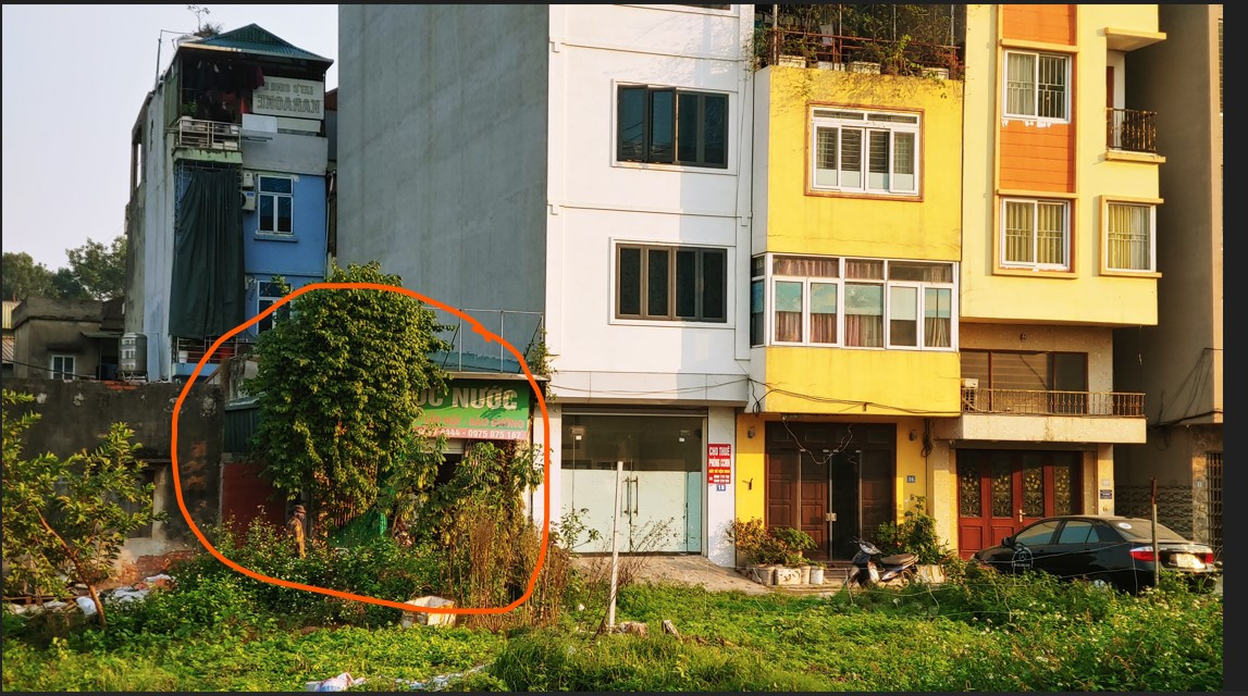 bán đất sổ đỏ 68m2 gần Cầu Tó. Phương liệt. đã xây thô 2 tầng.