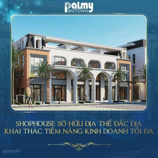 Chính chủ bán liền kề Palmy Biztown – HDB Thanh Trì – 75m² – pháp lý rõ – giá từ 149tr/m²
