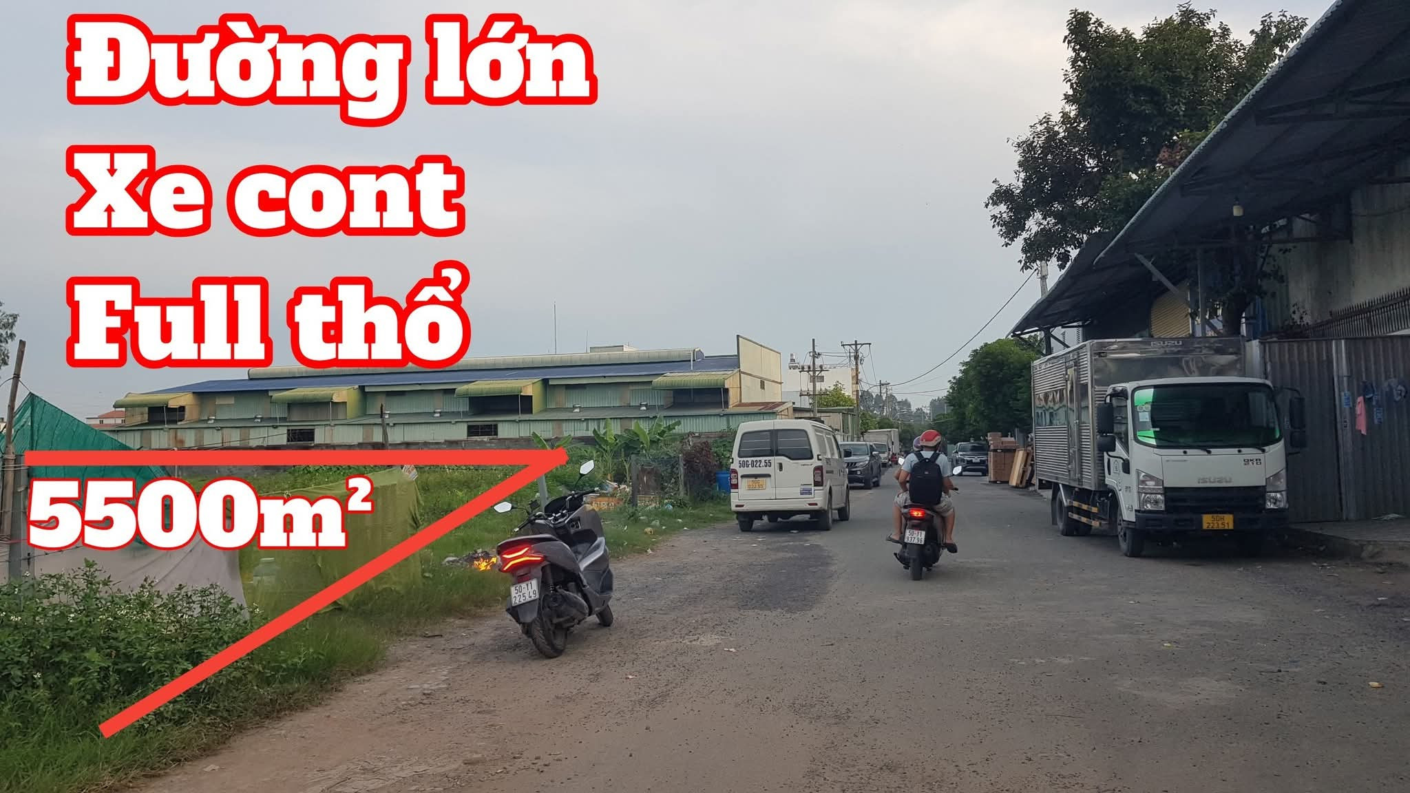 Bán đất 5500m² ngang 82m giá 166 tỷ Xã Bà Điểm Phan Văn Đối QL1a