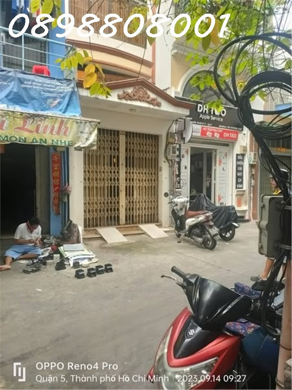 BÁN NHÀ QUẬN 5 - ĐƯỜNG NGUYỄN TRÃI HẺM Ô TÔ THÔNG PHAN VĂN TRỊ – GIÁ 10 TỶ