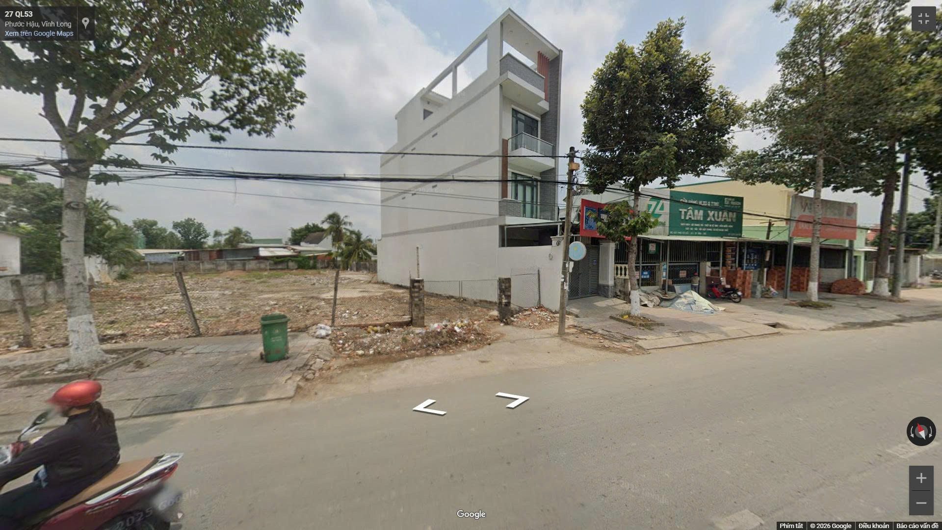 Bán Nhà 1 trệt 3 lầu 111m² thổ cư 100m² giá 6.8 tỷ tại Đường Phó Cơ Điều Phường Phước Hậu, tỉnh Vĩnh Long