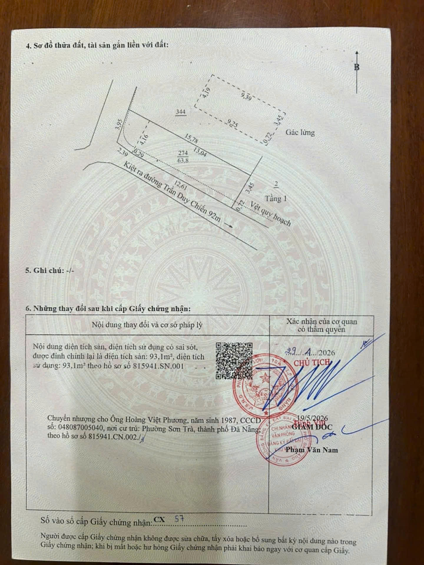 📌📌📌LÀM VIỆC TRỰC TIẾP GIÁ TỐT !!! NHÀ PHÓ ĐỨC CHÍNH GIÁ 5.3T