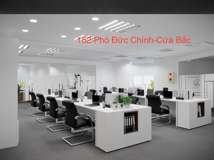 Tòa VP 12 tầng 152 Phó Đức Chính, ngã tư Cửa Bắc, trống DT 85m2 giá 20 tr/tháng đã bao gồm phí dv