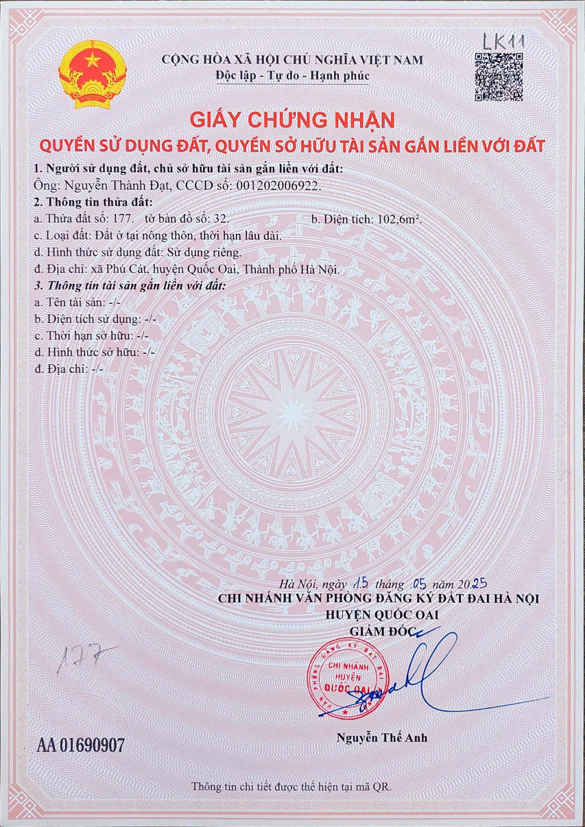 Đất nền Láng Hòa Lạc giá 2.3 tỷ diện tích 100m2 gần Đại học FPT – Nguyễn Hùng BĐS - 0989333012