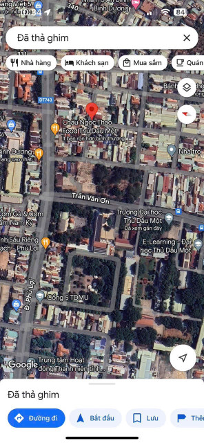 Đất khu 5 Phú Hoà-phường Phú Lợi-TP.HCM nhựa 5m đối diện ĐH.Thủ Dầu Một ngang 9,2m xây nhà bao đẹp hiếm