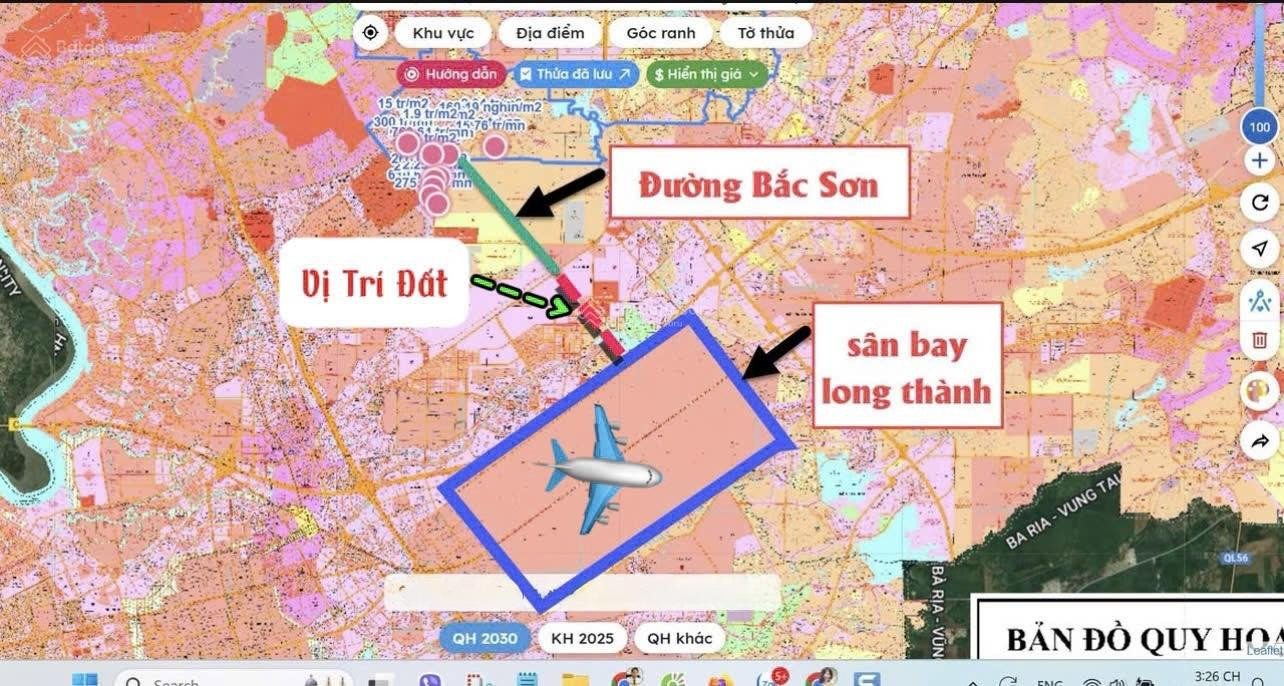 Đất Nền Long Thành - 4 mặt KDC hiện hữu - cách sân bay chỉ 4km_Có SHR giá bao thuế chỉ 10tr/m2