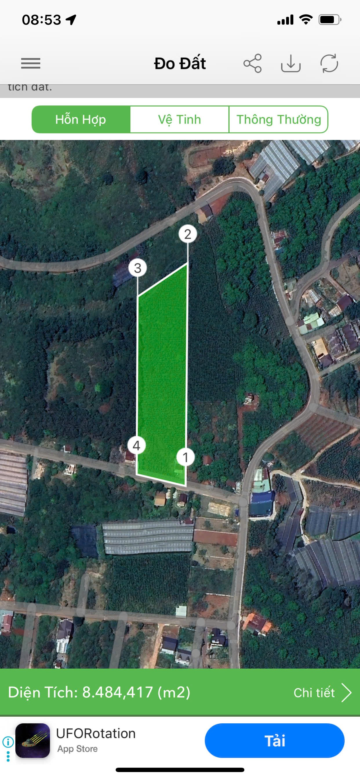 Bán đất 8016.5m² có sẵn 300m² thổ cư ngang 45m giá 96 tỷ tại Đường Phường 7 Phường Lang Biang - Đà Lạt
