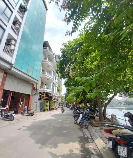 VIP nhất Quận Đống Đa. View hồ Phương Mai 41m 6T - Phân Lô - Mặt hồ - Vỉa hè Ô tô tránh chỉ hơn 10 tỷ