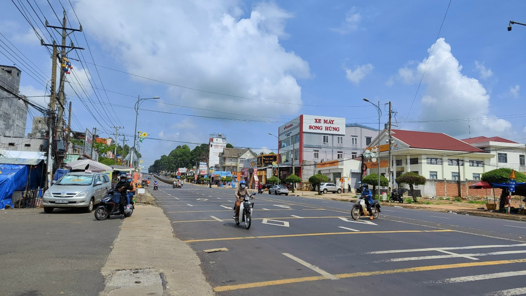 Bán đất mặt tiền đường liên huyện rộng 18m Thọ Sơn, Bù Đăng, Bình Phước