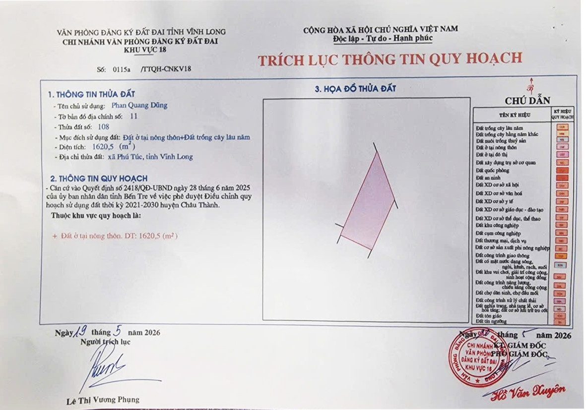 1620 m² BÁN ĐẤT GẦN CHÂN CẦU RẠCH MIỄU 2 – MẶT ĐƯỜNG LỚN 1620 m²
