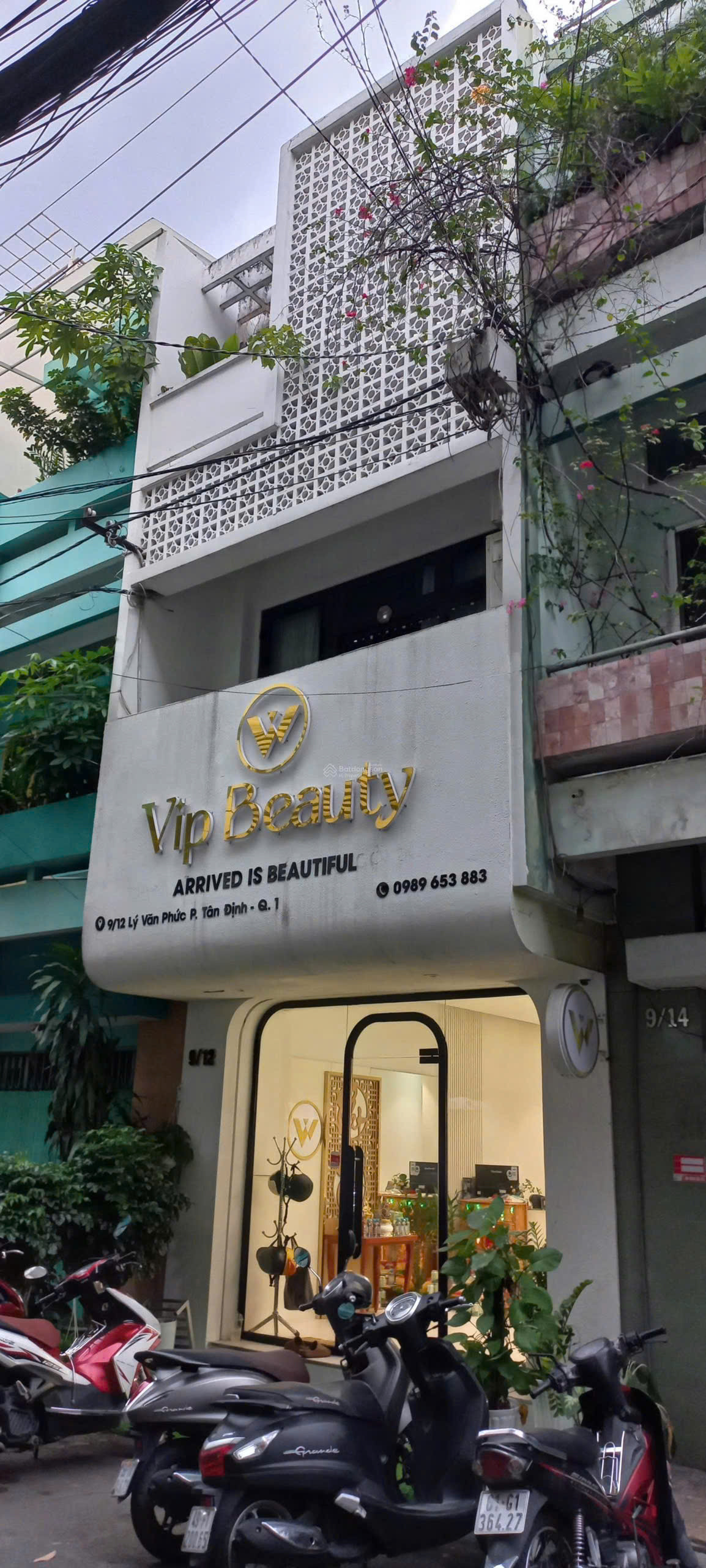 CHO THUÊ NHÀ NGUYÊN CĂN: 1 TRỆT, 2 LẦU, 1 SẤN THƯỢNG, ĐƯỜNG LÝ VĂN PHỨC, GIÁ THUÊ 40 TRIỆU/THÁNG