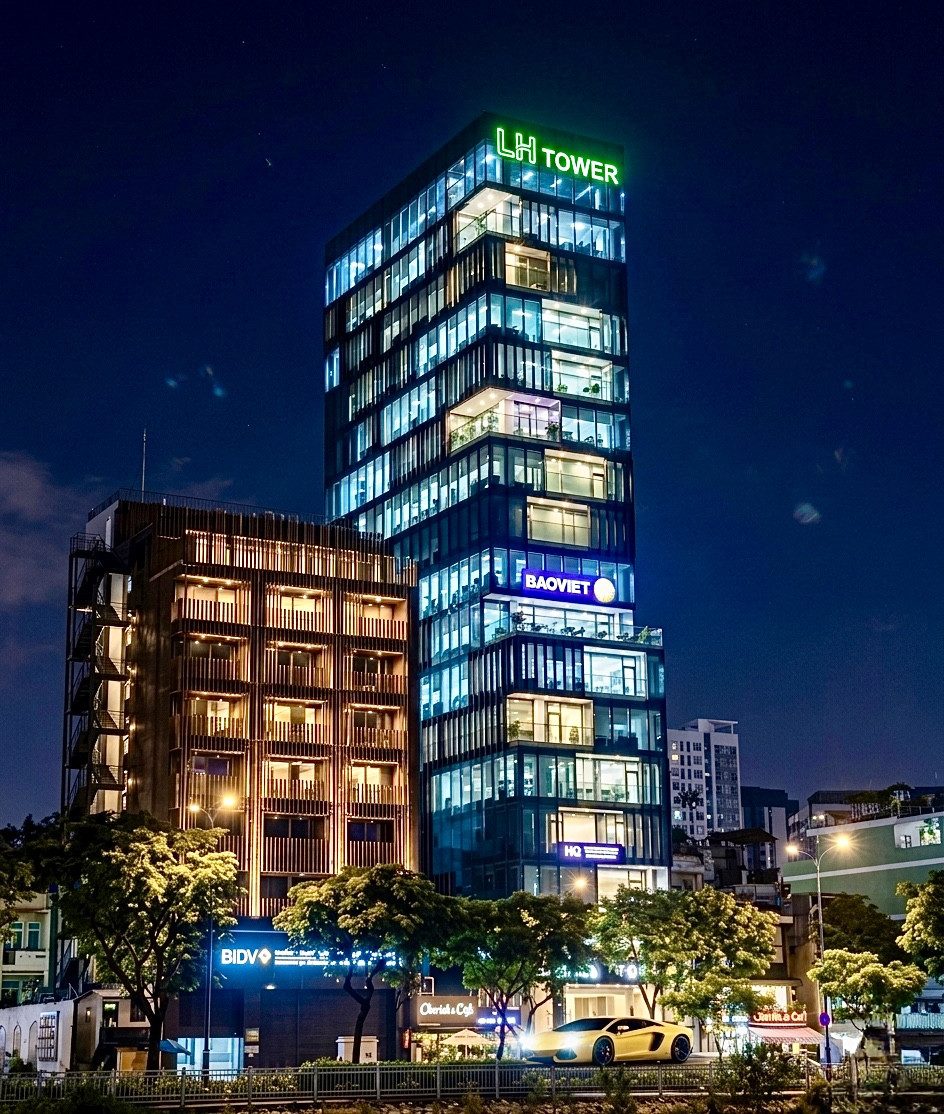 Building 2 hầm 18 tầng - 12,5 x 38m - 456m2 ~ 5500m2 sàn