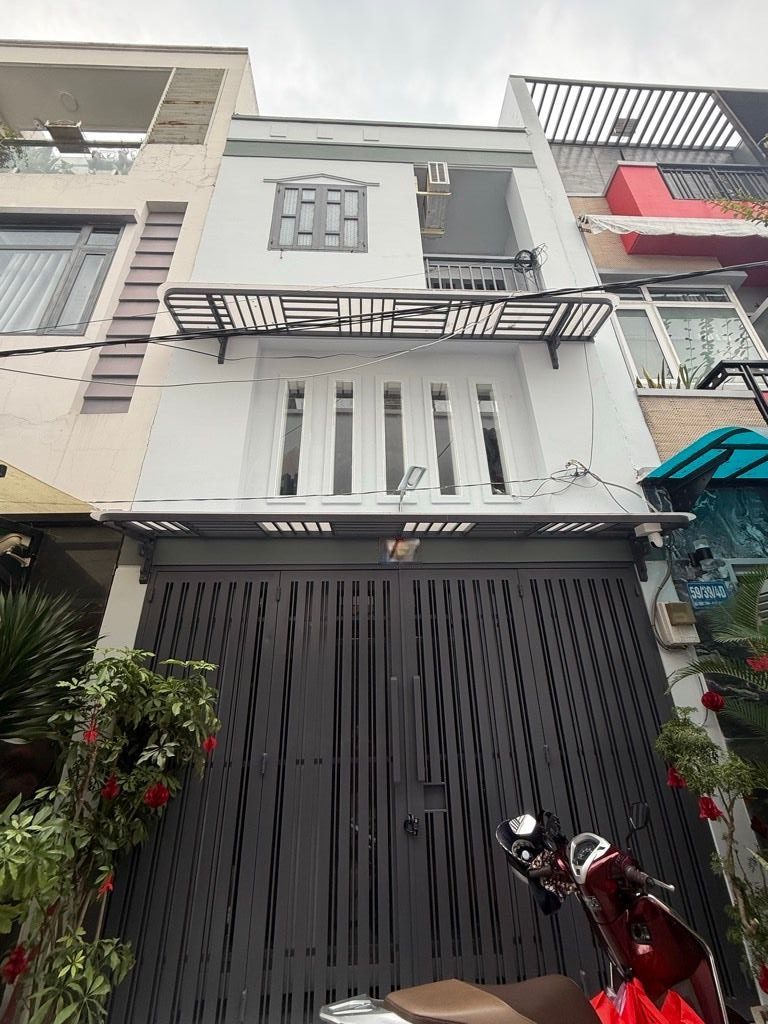 Nhà mới sổ hồng riêng, 4 tầng , đô thúc tịnh,p12 ,gần siêu thị