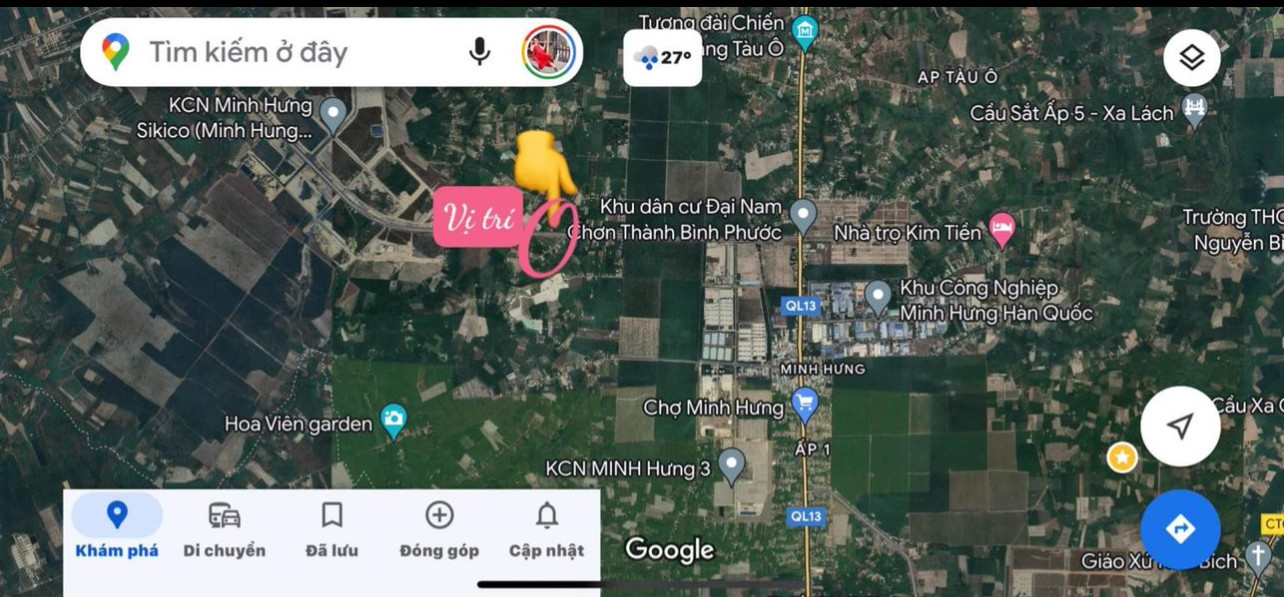 Mua Đất Minh Hưng Ngay Hôm Nay - Giá Tăng Mỗi Ngày, Đừng Bỏ Lỡ! Chỉ Với 350tr Sở Hữu Lô Đất Sát Chợ