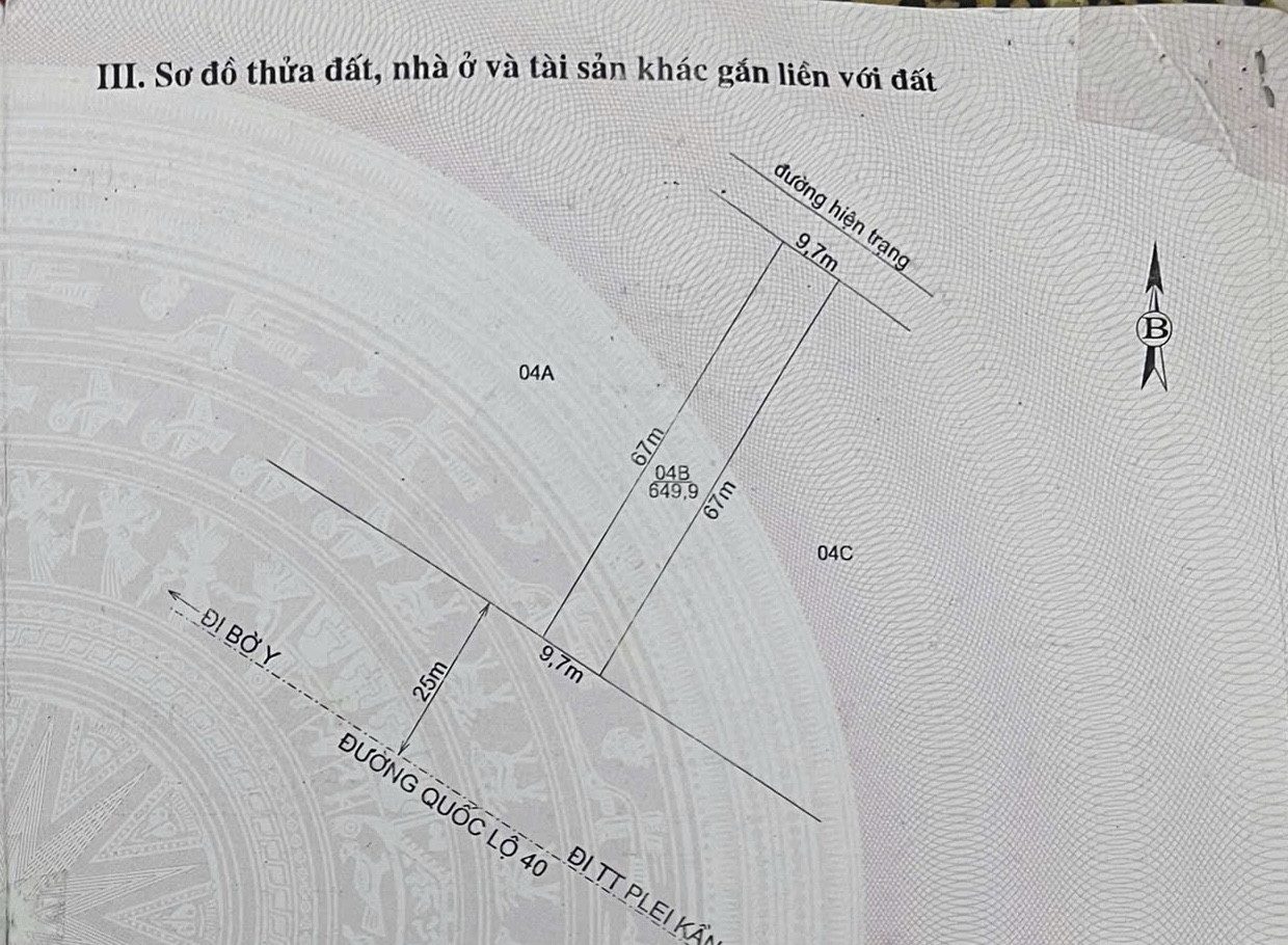 CHÍNH CHỦ CẦN BÁN ĐẤT MẶT TIỀN QUỐC LỘ 40 - ĐẮK XÚ, NGỌC HỒI