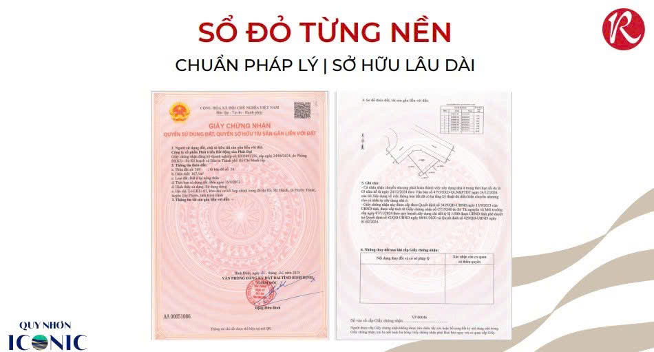 Đất nền sổ đỏ khu đô thị Bắc Hà Thanh Quy Nhơn, DT 80m2 giá chỉ 2 tỷ