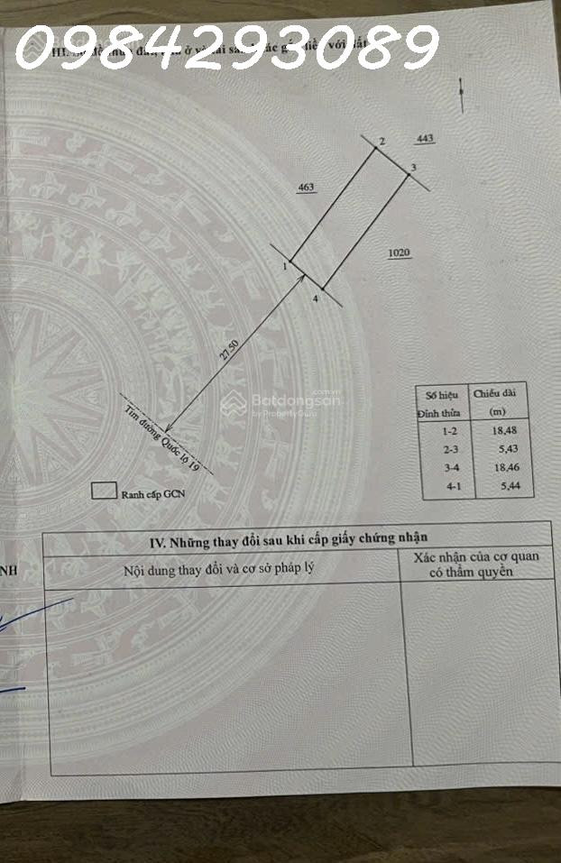 Siêu phẩm - Bán 2 lô đất liền kề mặt tiền QL 19B, Cát Nhơn, Phù Cát, DT 400m2, giá đầu tư
