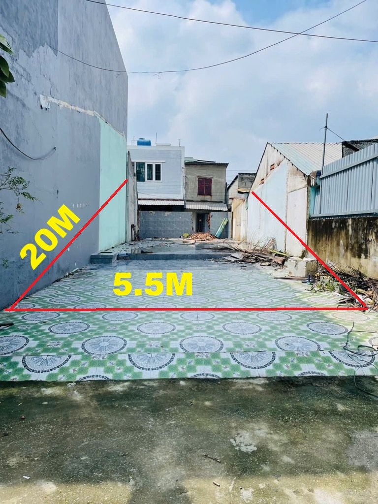 Bán đất Quốc Lộ 1A An Phú Đông Quận 12, DT 5.5x20m, sổ riêng, đất đẹp