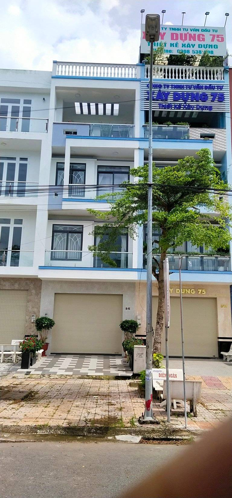 Cho thuê nhà mặt tiền quốc lộ 1a khu văn hóa tây đô ngang 5m giá 15 triệu