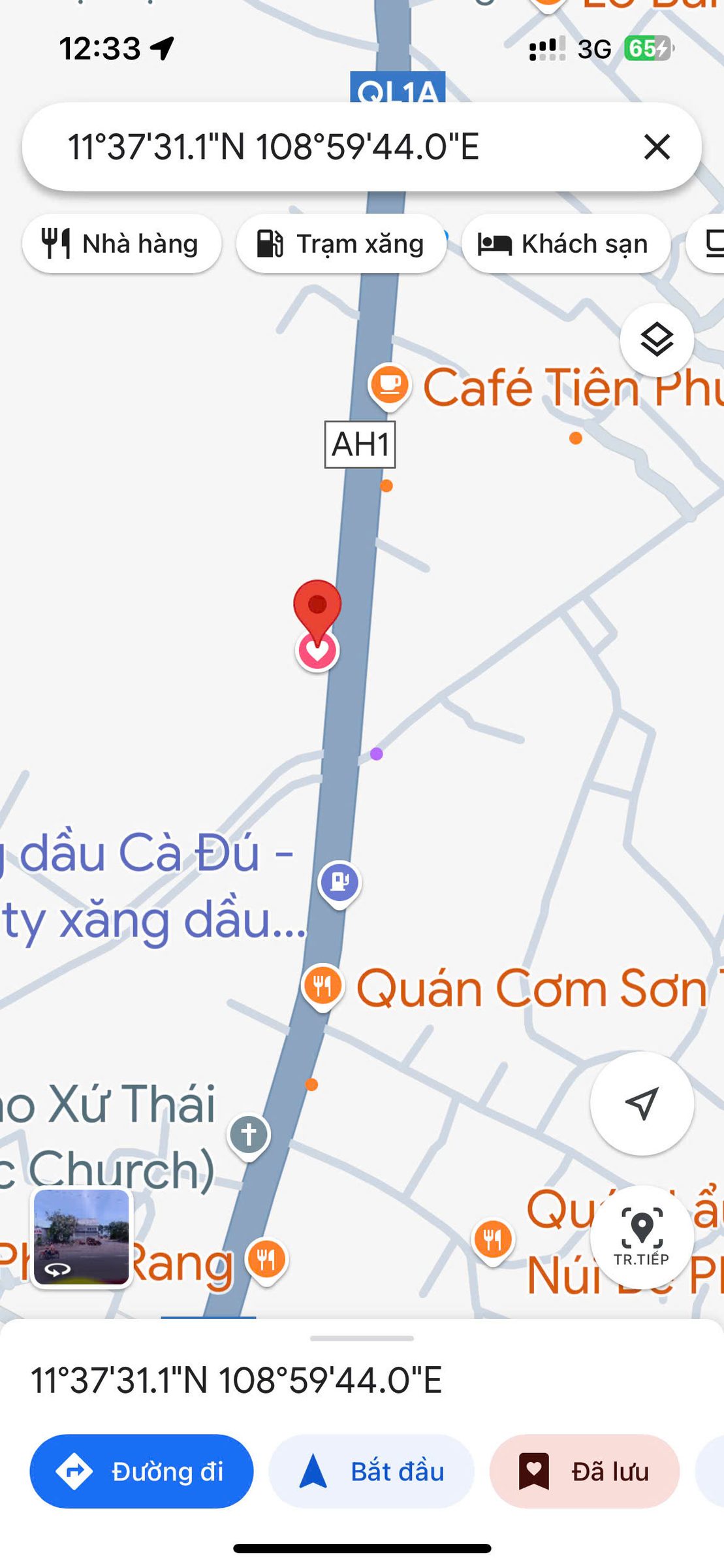 Bán Đất 1064m² giá 8.9 tỷ tại Đường Quốc lộ 1A Phường Phan Rang Khánh Hòa
