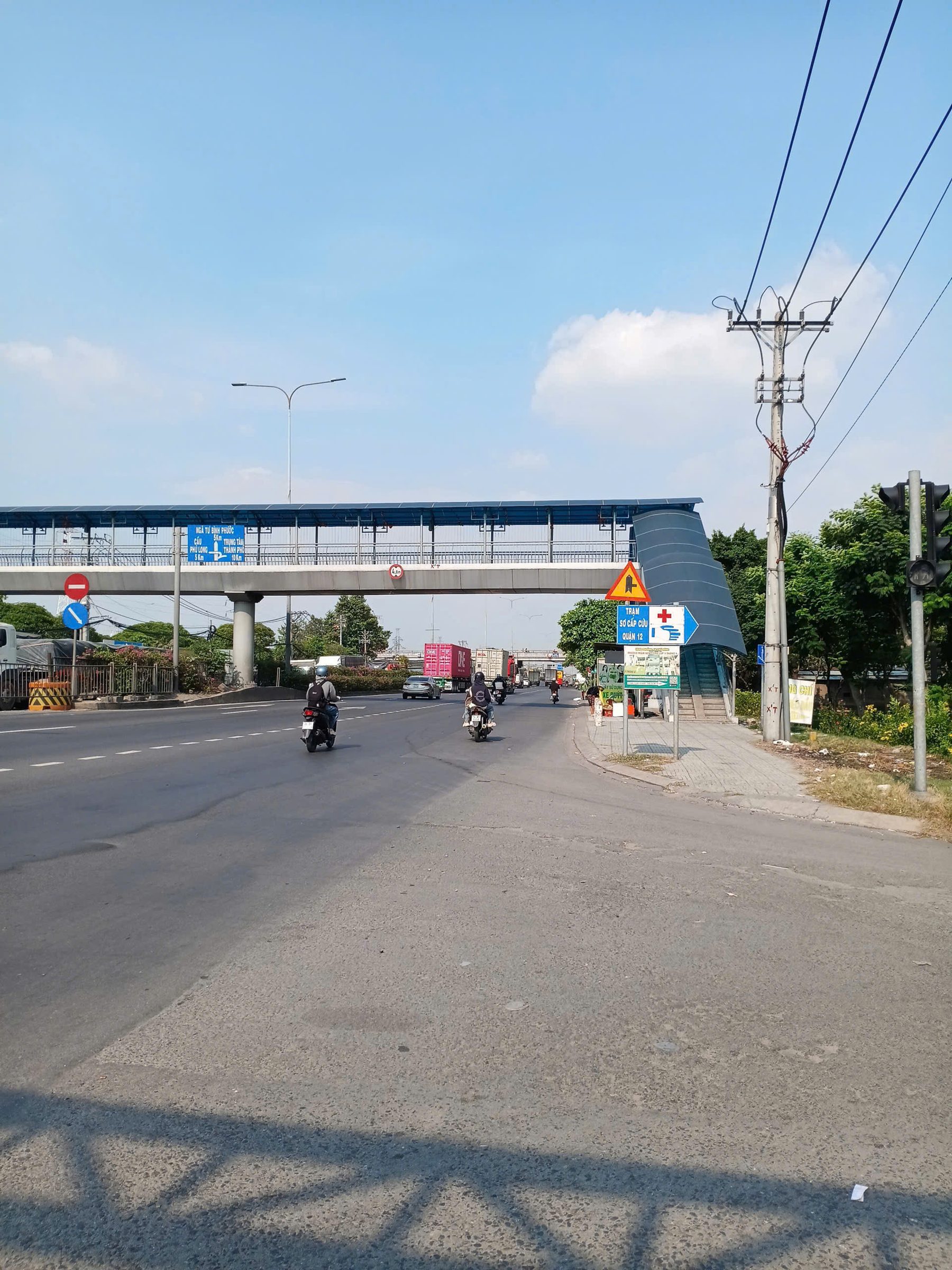 ĐẤT SÁT MẶT TIÈN QL1A, TX, Q.12 - 61M2 - GẦN NGÃ TƯ GA- NGANG 4.5  - GIÁ 4.5 TỶ