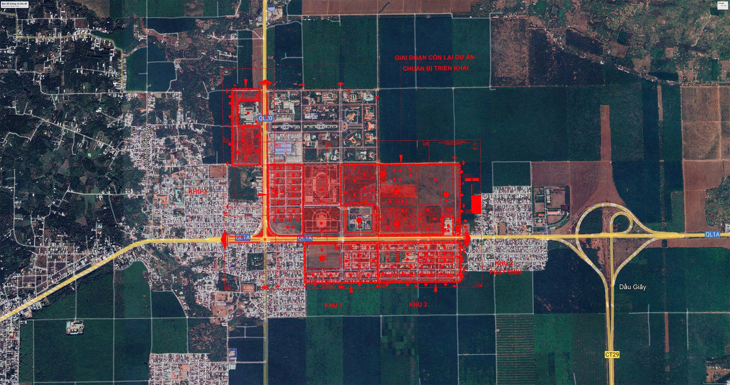 Bán đất 95m² full thổ cư ngang 5m, đường nhựa 17m, trung tâm Xã Dầu Giây