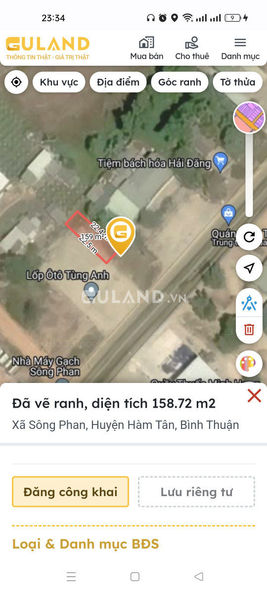 Bán đất nền full thổ cư tại đường QL1A