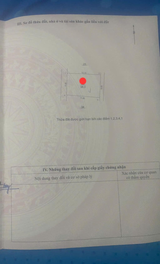 Bán nhà 98m² ngang 8m tại Xã Phú Cường Huyện Sóc Sơn