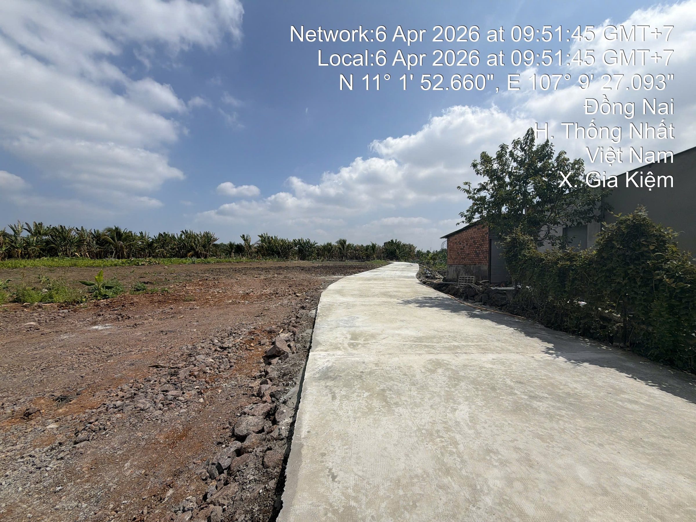Chủ gửi Bán lô đất nền gia kiệm, 5x32. Full thổ giá 1ty399