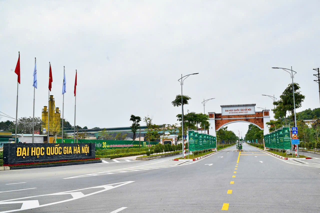 BÁN 100M ĐẤT TĐC Đại HỌC QUỐC GIA - HÒA LẠC, LỐI THẲNG VÀO CỔNG SỐ 8 CỦA TỔ HỢP ĐẠI HỌC QUỐC GIA