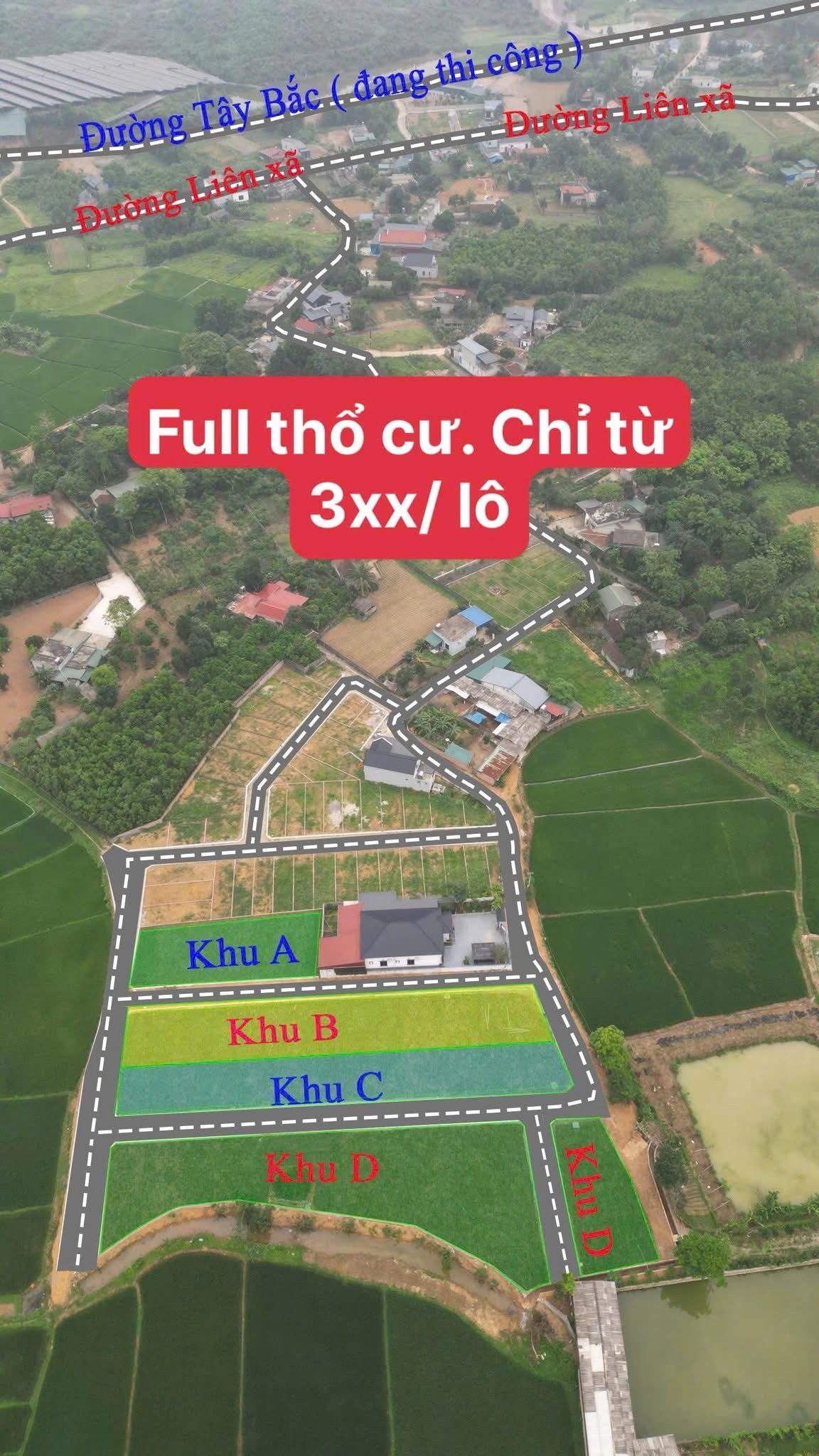 🔥 Chỉ từ 375 triệu sở hữu ngay đất tại HOÀ BÌNH