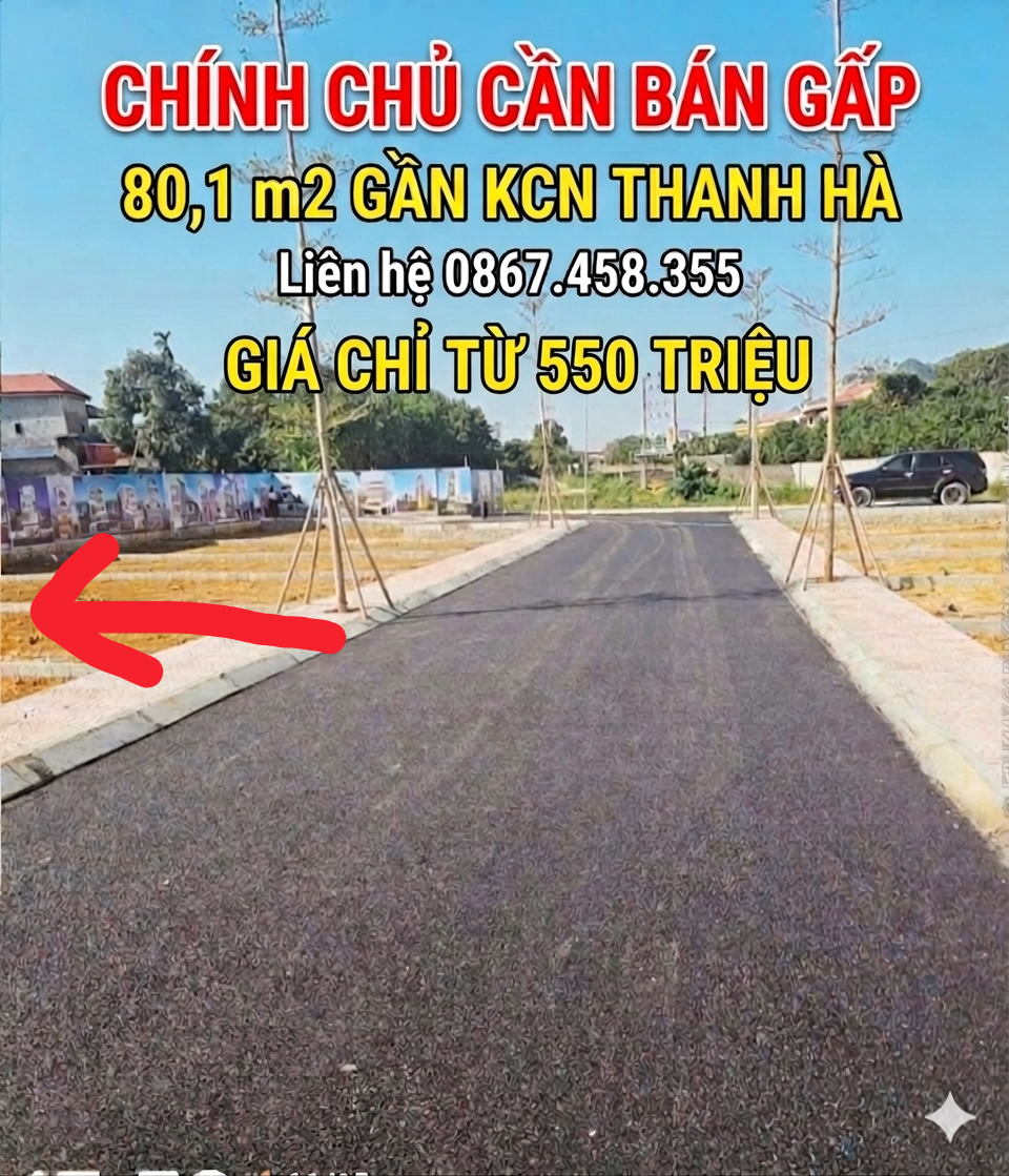 🔊🔊Chỉ từ 5xx triệu có ngay lô đất 80.1m2 trung tâm thị trấn.🔊🔊                                                                               🔥Đón sóng vành Đai 5 Lạc Thủy: Tái hiện cơn sóng thần Vành Đai 4 Hà Nội!