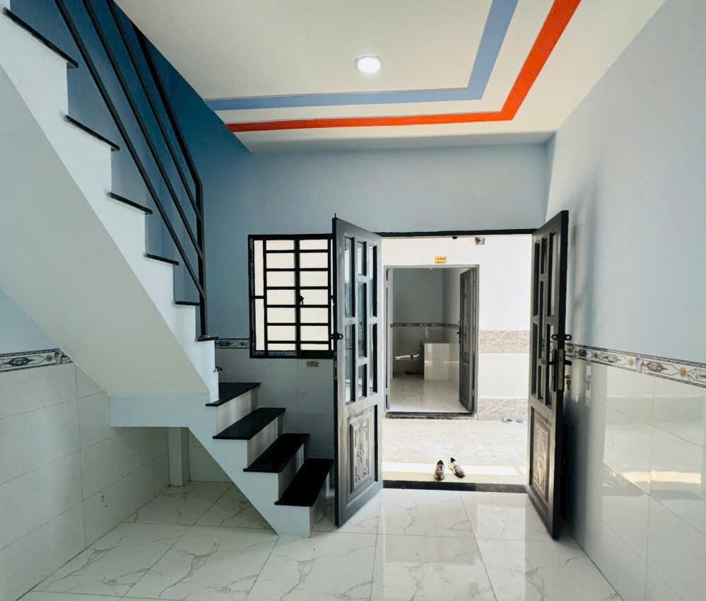 BÁN NHÀ ĐẸP 1 TRỆT 1 LẦU - Giá Yêu Thương - Vị Trí Tại : Mỹ Hạnh Nam - Đức Hòa - Tỉnh Long An