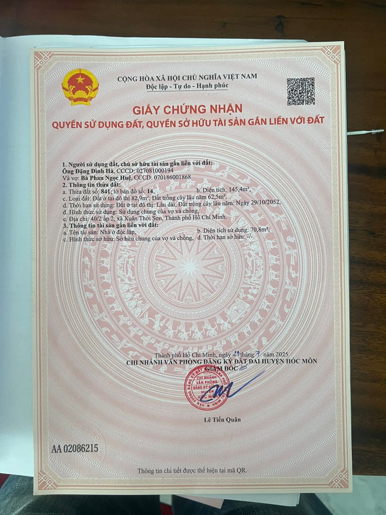 Đất 232m2 mt xts 28d