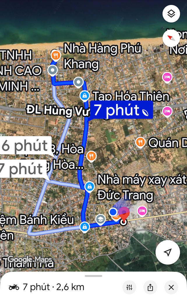Chính chủ bán đất phường Hoà Hiệp